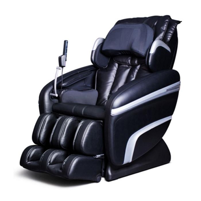 Osaki OS 7200H Massage Chair in black color semi side view