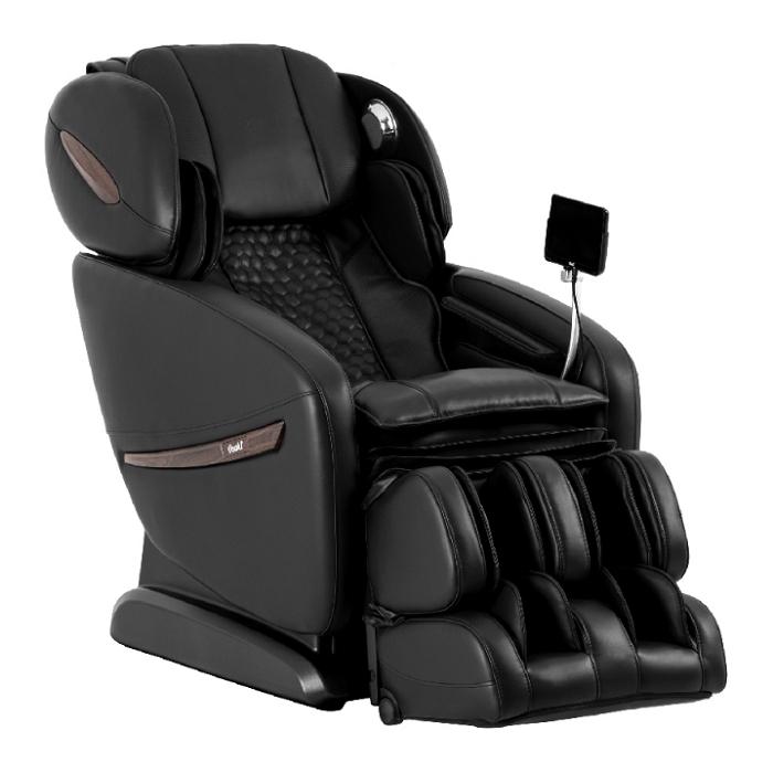 Osaki Pro Alpina Massage Chair in black semi side view