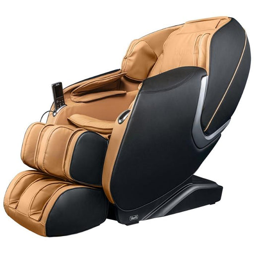 Osaki OS Aster Massage Chair in black cappuccino semi side view