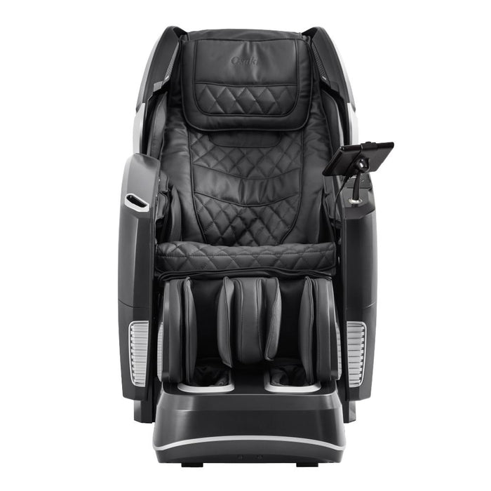 Osaki OS 4D Pro Maestro LE Massage Chair in black front view