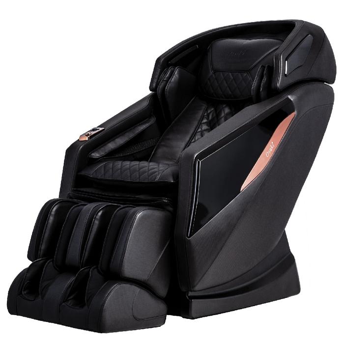 Osaki OS-Pro Yamato Massage Chair in black color semi side view