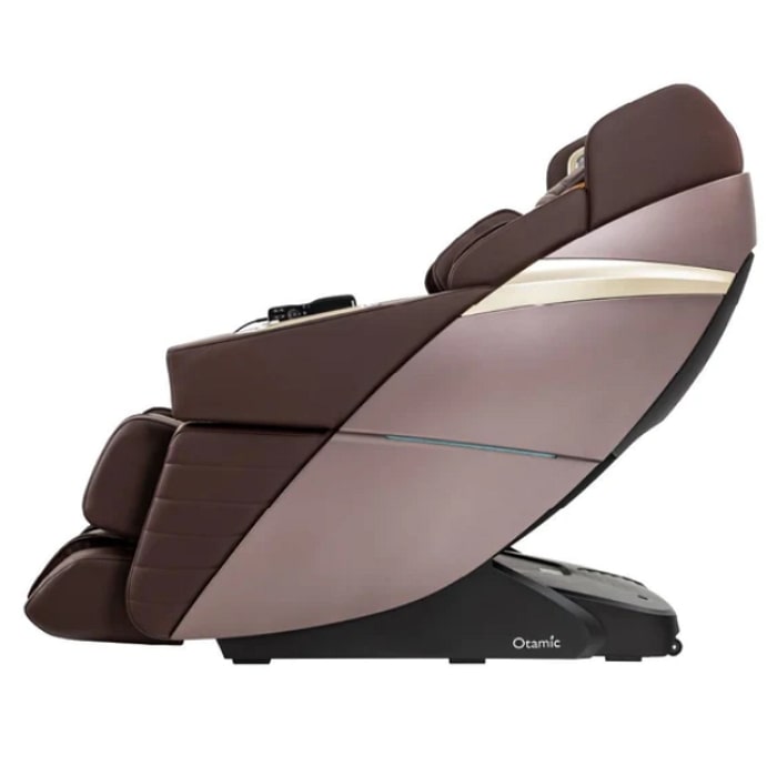 Otamic Pro 3D Signature Massage Chair in Brown Side View