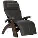 Perfect Chair PC-600 Dark Walnut Base Gray Premium Leather Performance