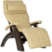Perfect Chair PC-600 Dark Walnut Base Ivory Premium Leather Performance