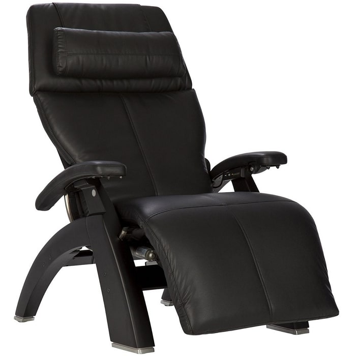 Perfect Chair PC-600 Matte Black Base Black Premium Leather Performance