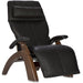 Perfect Chair PC-600 Walnut Base Black Premium Leather Performance
