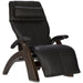 Perfect Chair PC-610 Dark Walnut Base Black Premium Leather Performance