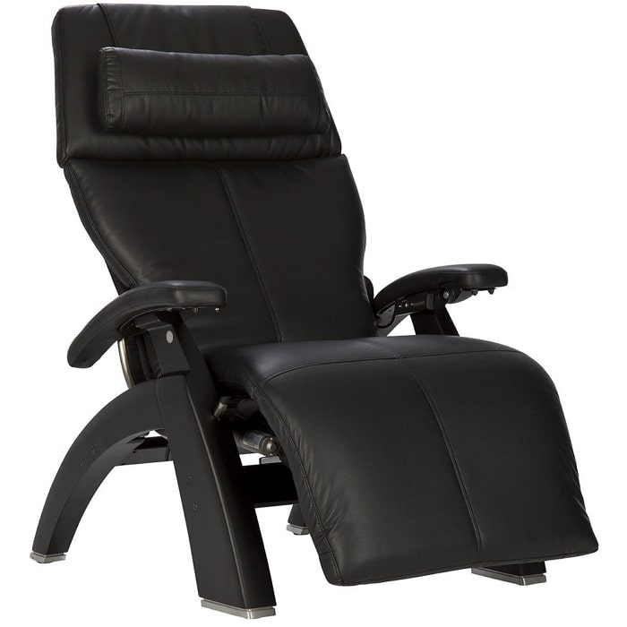 Perfect Chair PC-610 Matte Black Base Black Premium Leather Performance