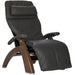 Perfect Chair PC-610 Walnut Base Gray Premium Leather Performance