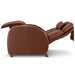 Positive Posture Café+ Zero Gravity Recliner in Chestnut Reclined Position