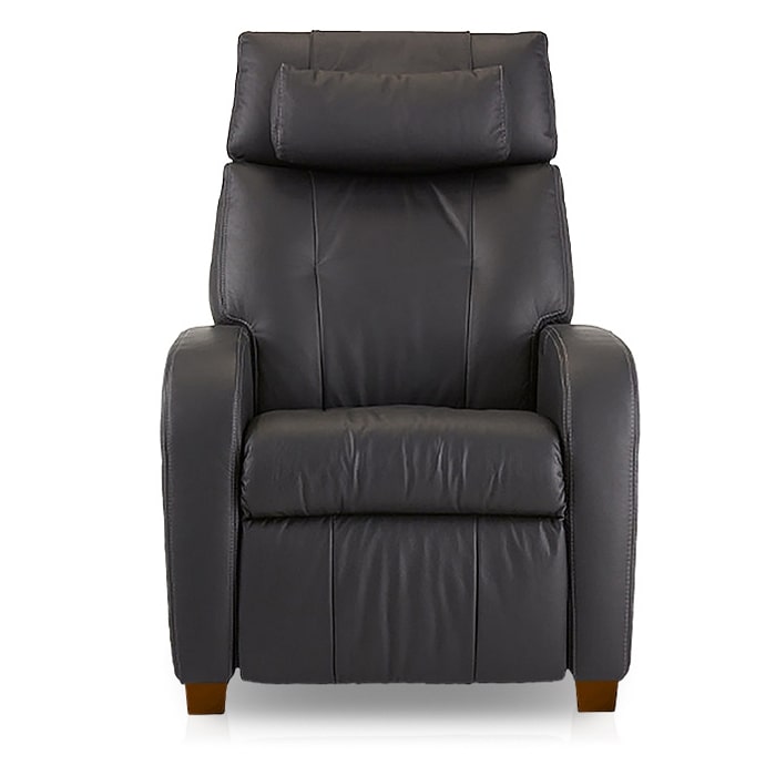 Positive Posture Café+ Zero Gravity Recliner in Obsidian Front View