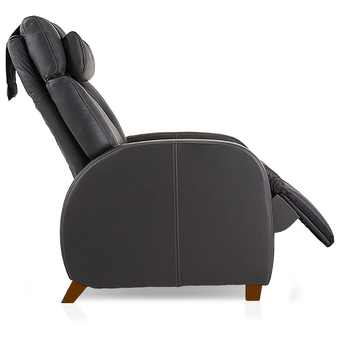 Positive Posture Café+ Zero Gravity Recliner in Obsidian Side View