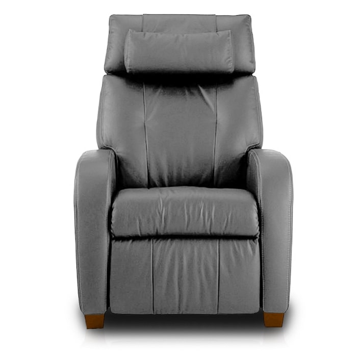 Positive Posture Café+ Zero Gravity Recliner in Steel Front View