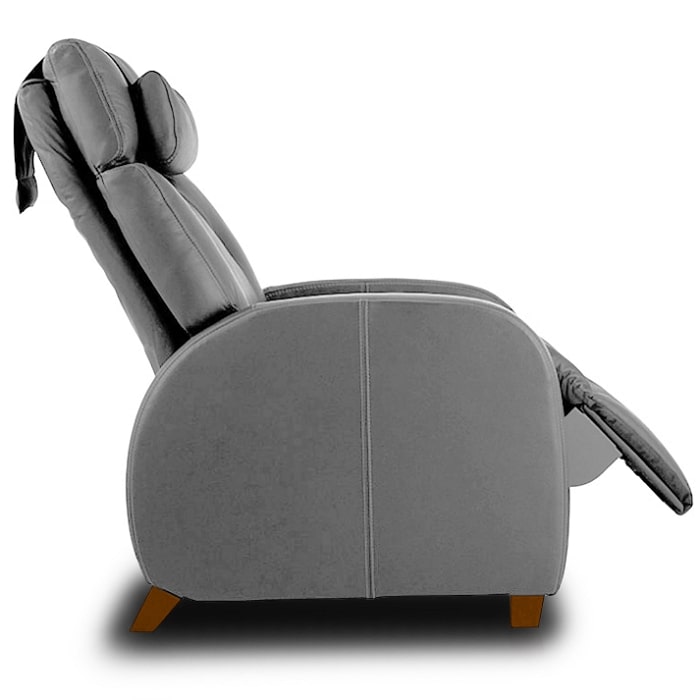 Positive Posture Café+ Zero Gravity Recliner in Steel Side View