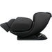 Sharper Image Revival Massage Chair in Black Reclined Position