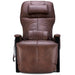 Svago SV-395 ZGR Plus Zero Gravity Recliner in Chestnut front view.