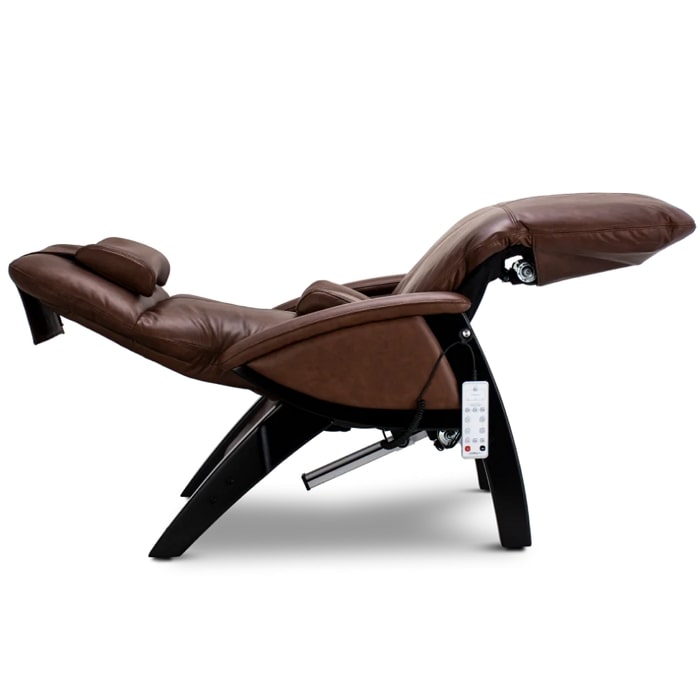 Svago SV-395 ZGR Plus Zero Gravity Recliner in Cognac zero gravity position.