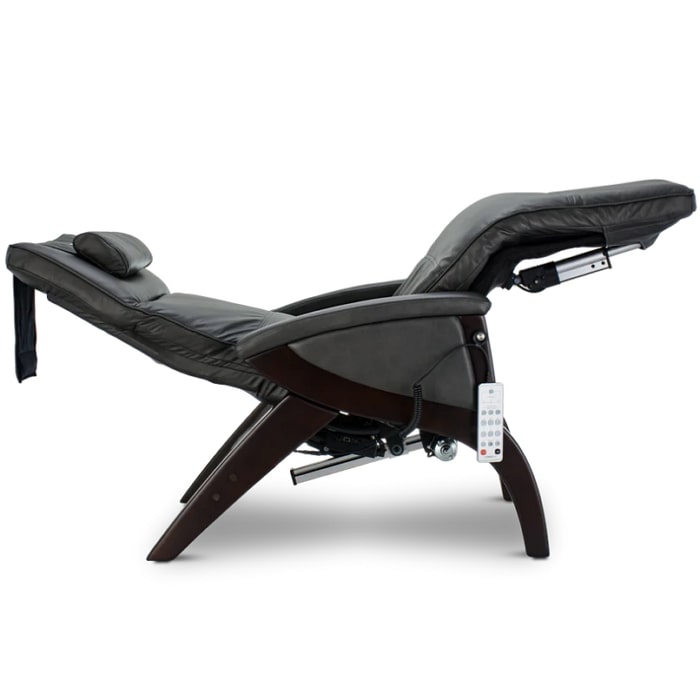 Svago ZGR Newton SV-630 Zero Gravity Recliner in Grey reclined position.