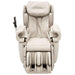 Synca Kagra massage chair in white color front view.