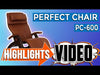 Human Touch Perfect Chair PC-600 Zero Gravity Recliner Video