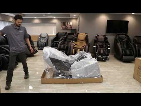 Kyota Yosei M868 4D Massage Chair assembly tutorial video.