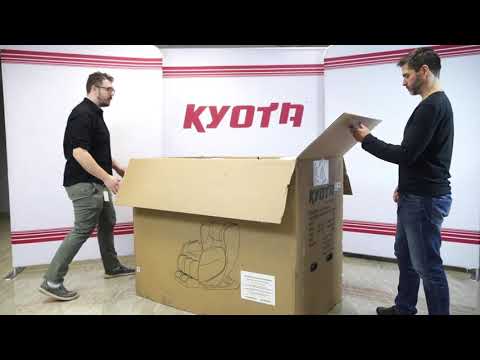 Kyota E330 Kofuko Massage Chair assembly instructional video.