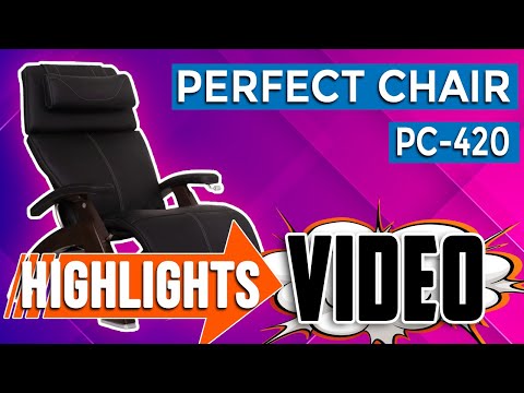 Human Touch Perfect Chair PC-420 Zero Gravity Recliner Video