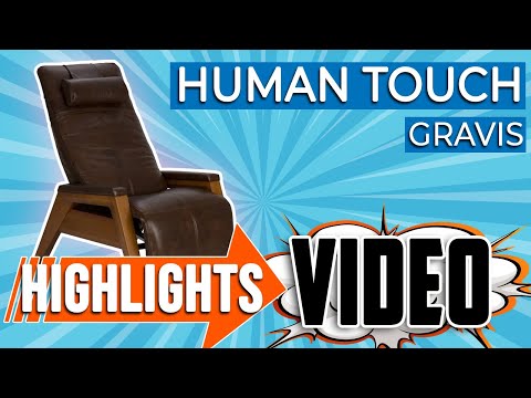 Human Touch Gravis ZG Chair Zero Gravity Recliner Video