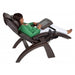 Human Touch Perfect Chair Laptop Desk Angled View with person