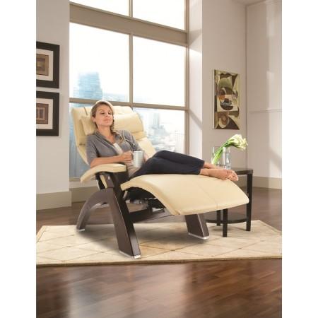 Human Touch Perfect Chair PC-610 Zero Gravity Recliner in room with person